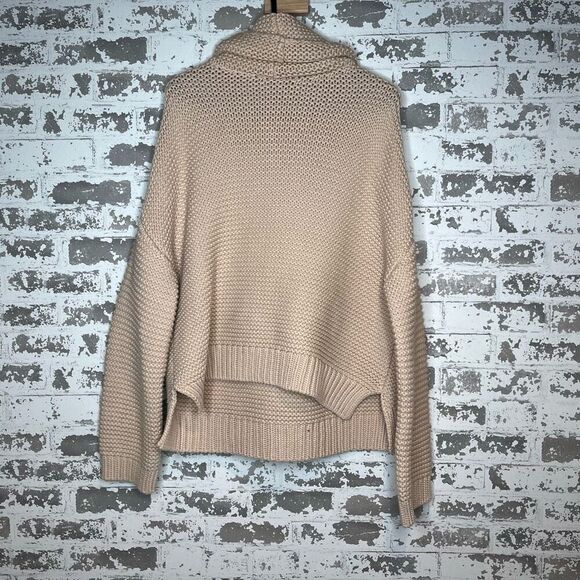 Zara | women knitted cowl turtleneck sweater - Picture 8 of 10